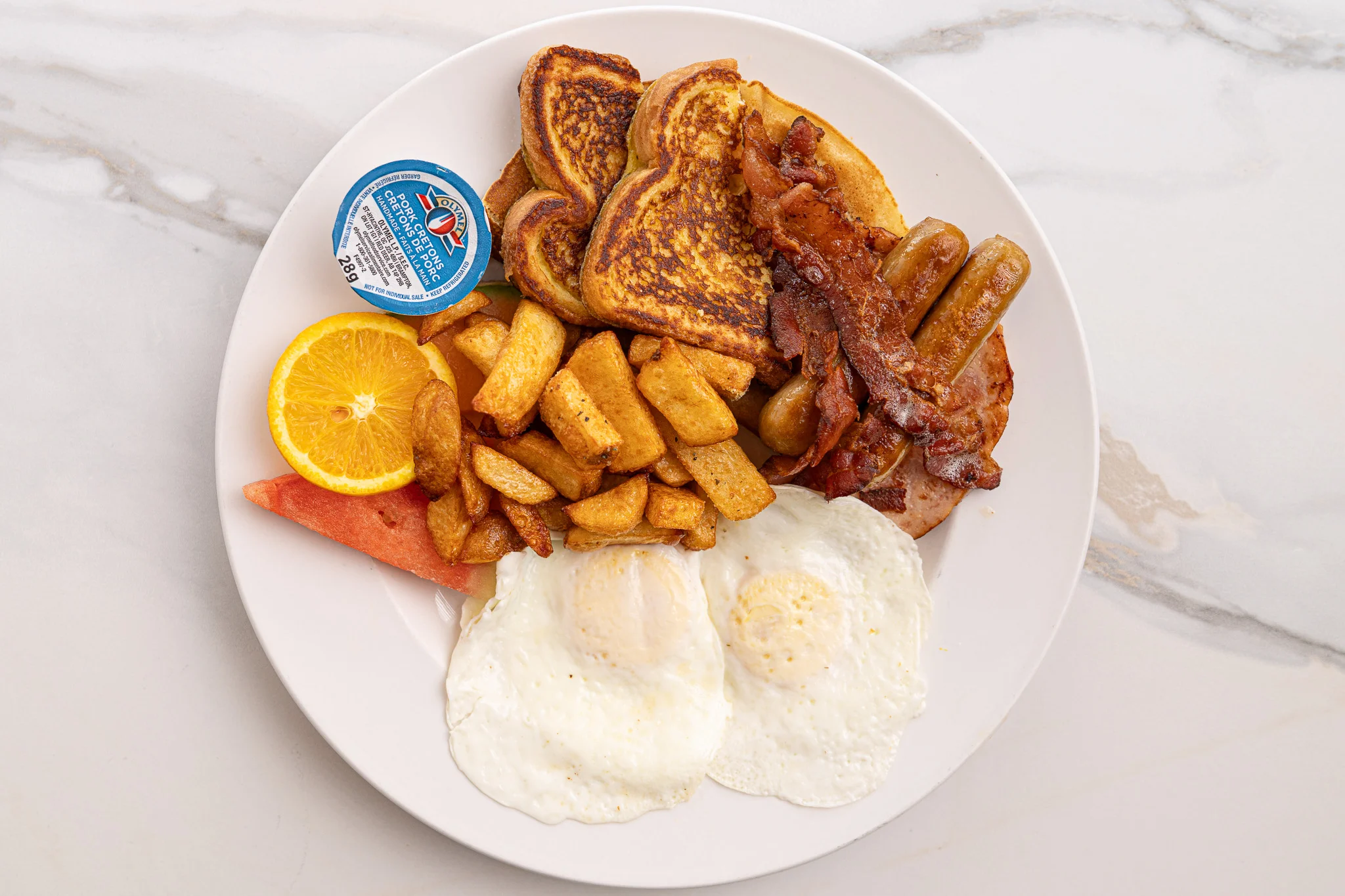 Assiette Brunch — Restaurant Le Moulin