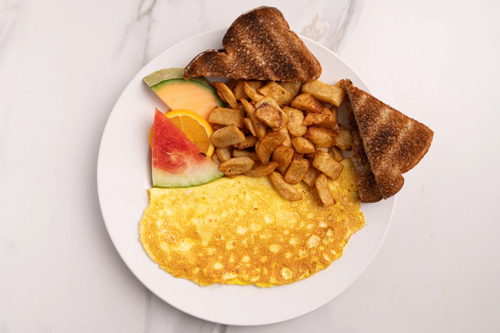 Omelette fromage jaune — Restaurant Le Moulin