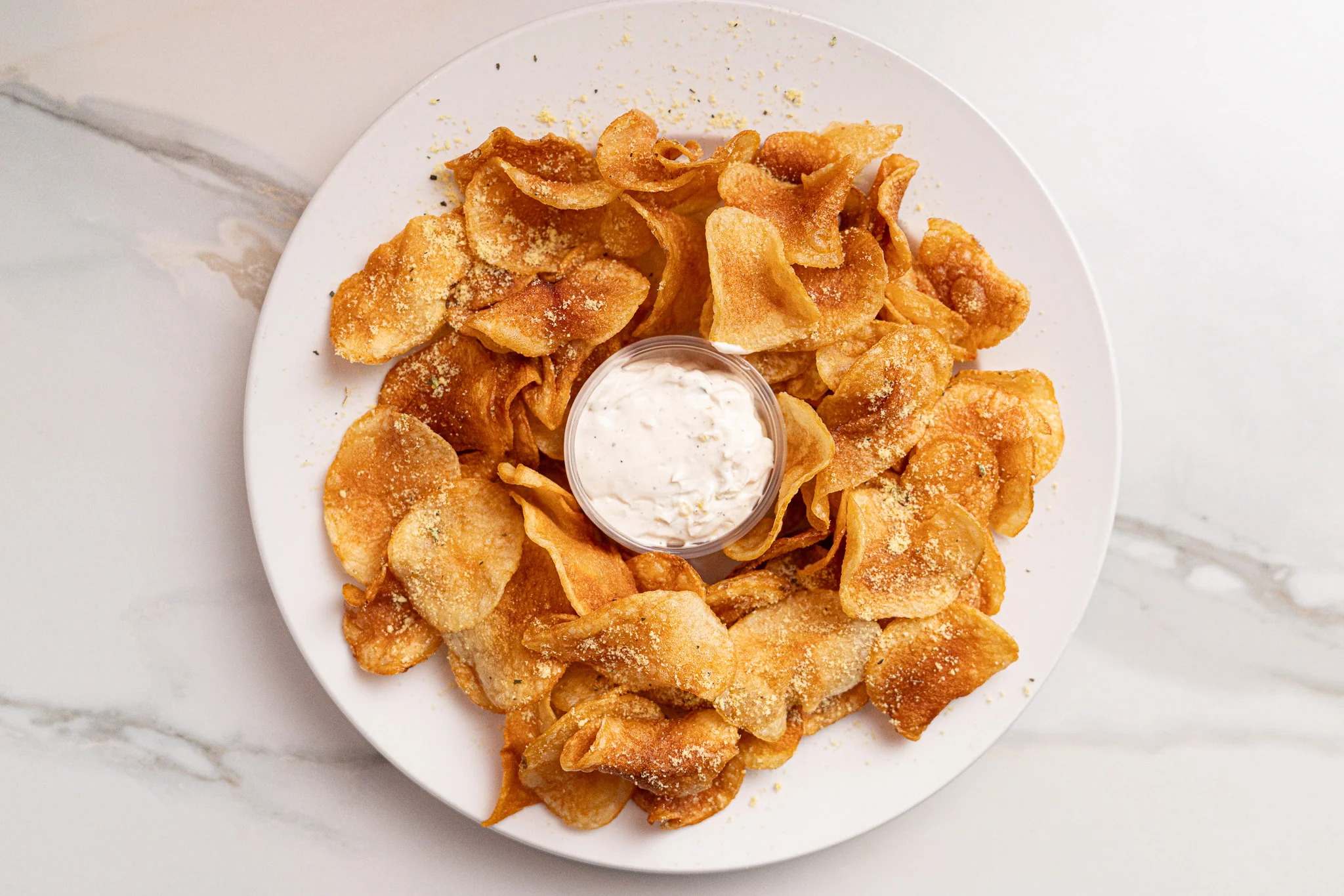 Chips grecques — Restaurant Le Moulin