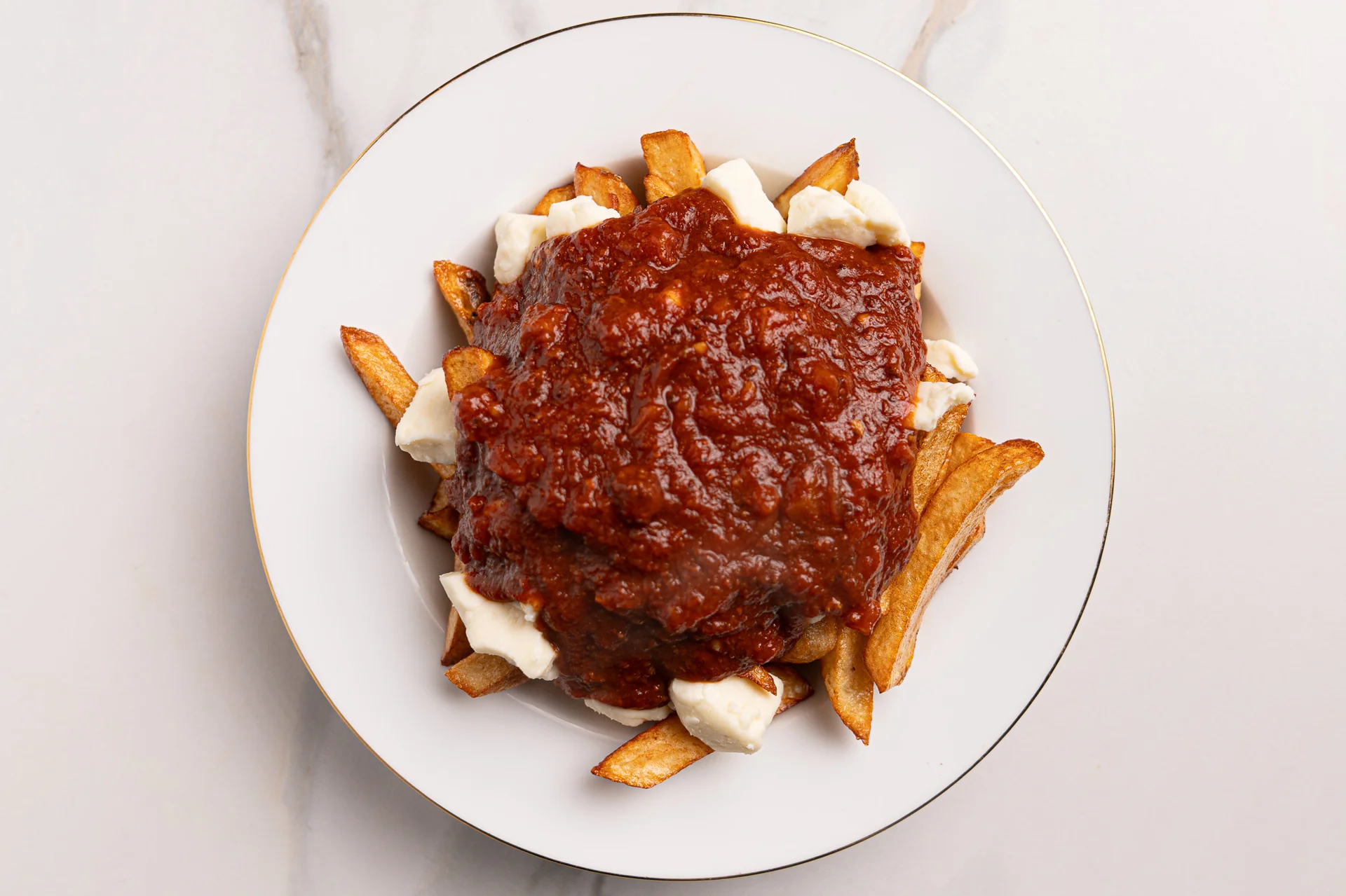 Poutine italienne — Restaurant Le Moulin
